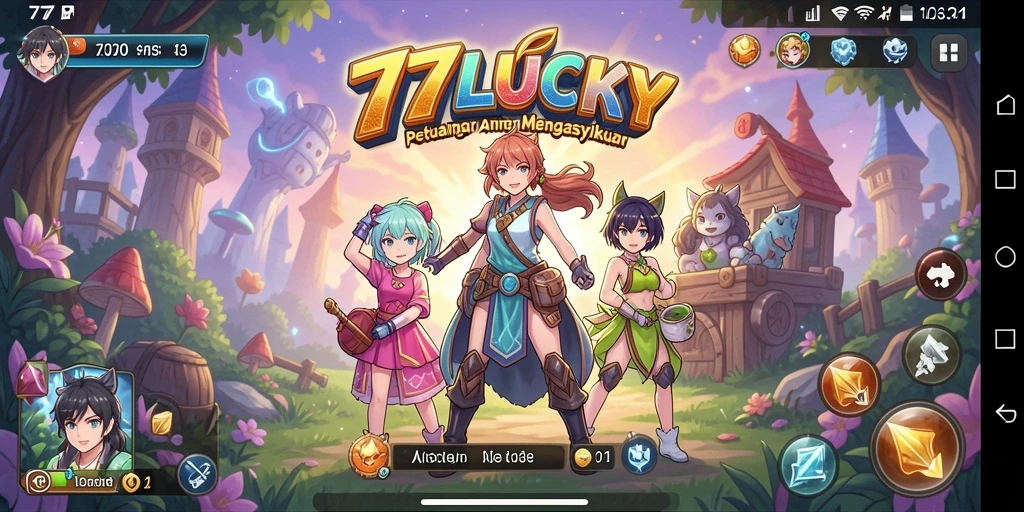 Gameplay seru dengan karakter Anime yang menarik.