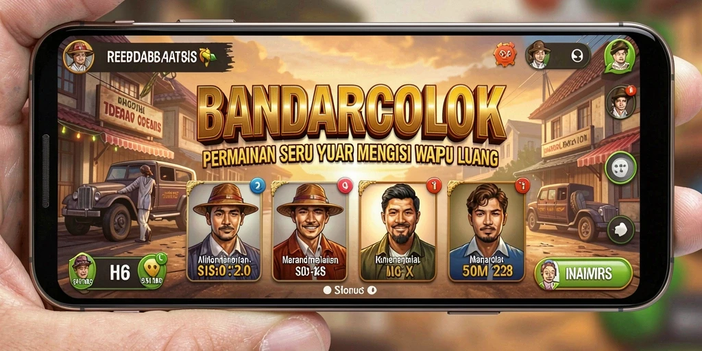 Screenshot gameplay BANDARCOLOK yang menampilkan keseruan bermain.