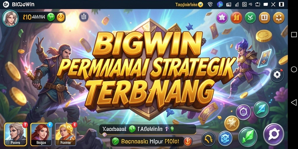Screenshot gameplay BIGWIN yang menunjukkan aksi strategi mendebarkan.