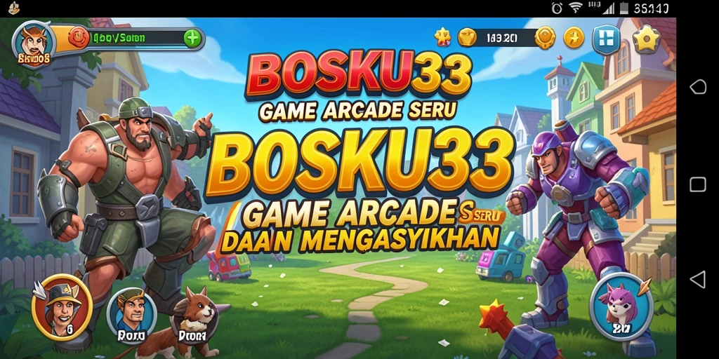 Tampilan seru dari gameplay BOSKU33 yang menantang dan menyenangkan.