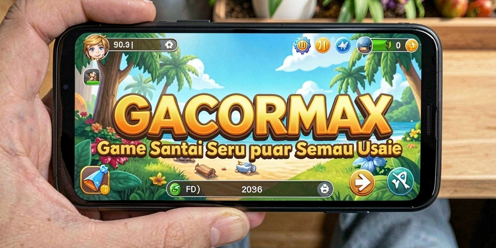 Tampilan gameplay seru dan menantang dari GACORMAX.