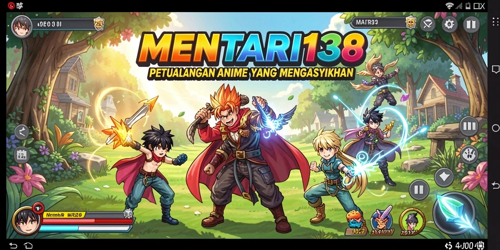 Tampilan menarik dari gameplay MENTARI138 yang penuh warna.