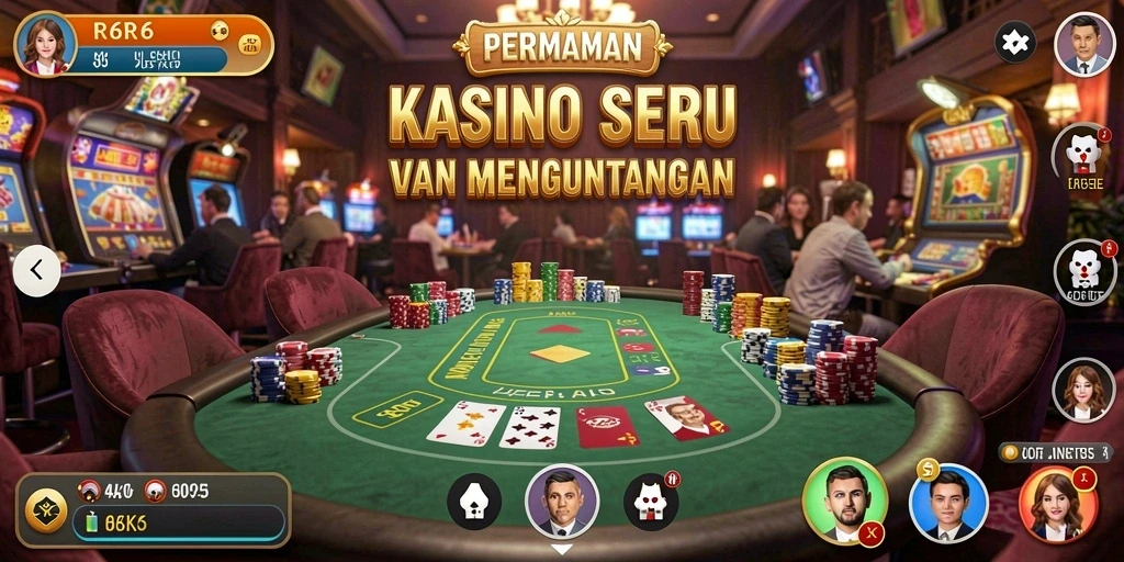 Gameplay seru dengan grafik menarik di R6R6.