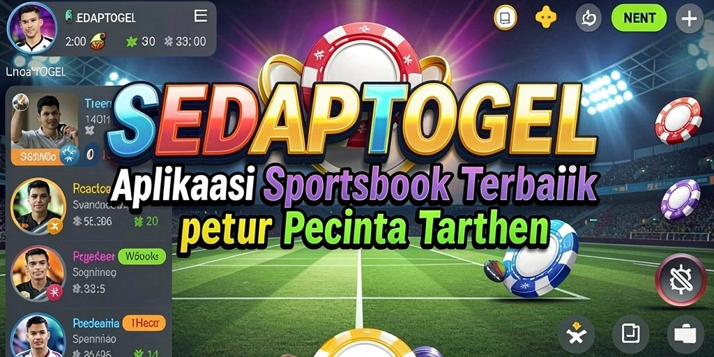 Tampilan gameplay aplikas Sportsbook SEDAPTOGEL yang menarik.