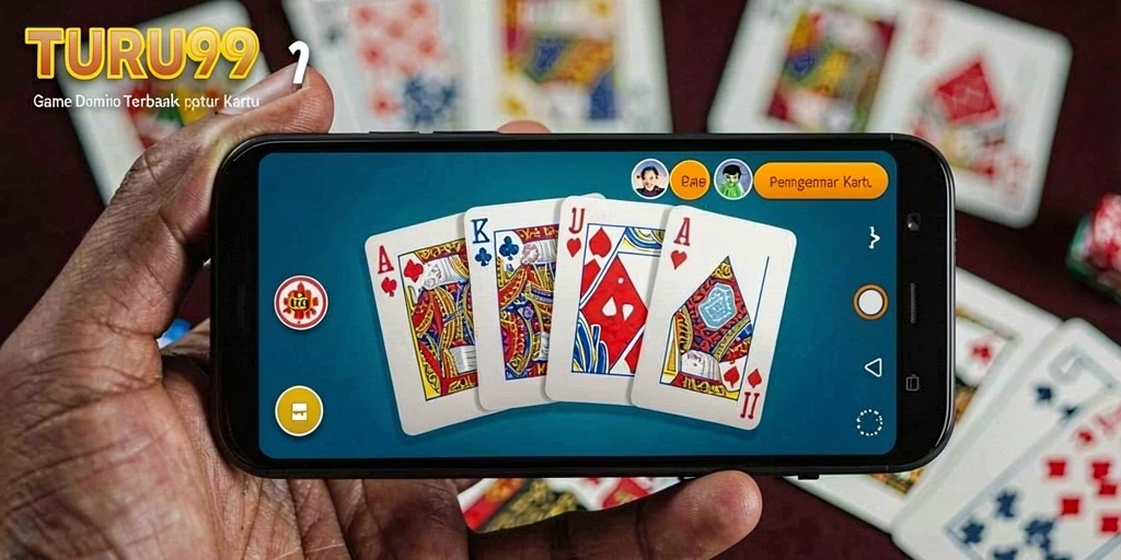 Tangkapan layar TURU99 menampilkan gameplay menarik game Domino.